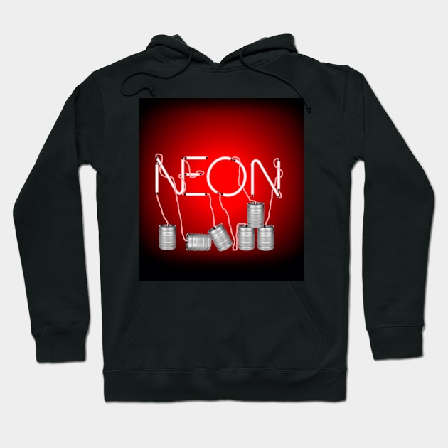 neon Hoodie by branfordia